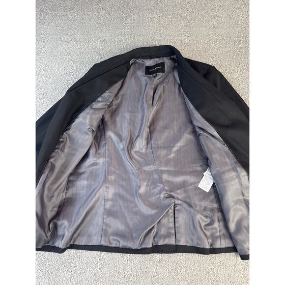Banana Republic Blazer Suit Jacket Career Office Business Black Size 6 - Picture 3 of 7